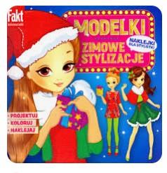 MODELKI. ZIMOWE STYLIZACJE, NAKLEJKI DLA STYLISTKI
