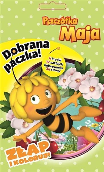 PSZCZÓŁKA MAJA. ZŁAP I KOLORUJ!