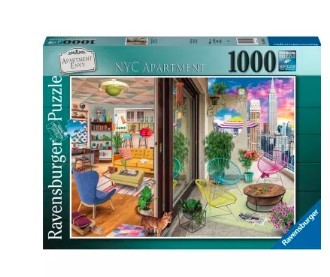 Puzzle 1000 el. Apartment w Nowym Jorku Ravensburg