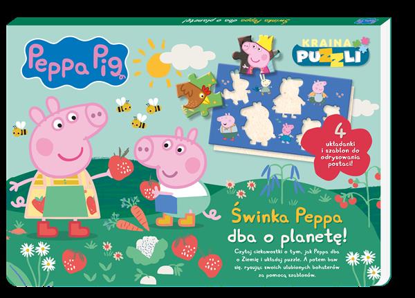 ŚWINKA PEPPA DBA O PLANETĘ!. KRAINA PUZZLI. ŚWINKA