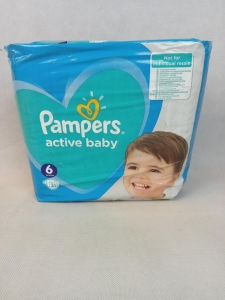 Pampers, Active Baby, Pieluszki rozmiar 6, 13-18kg