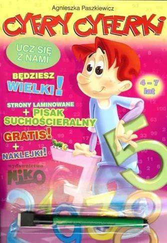 UCZ SIĘ Z NAMI CYFRY  CYFERKI 4-7 LAT