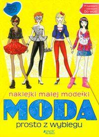 NAKLEJKI MAŁEJ MODELKI.MODA PROSTO Z WYBIEGU