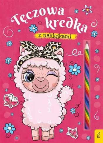 TĘCZOWA KREDKA. LAMA