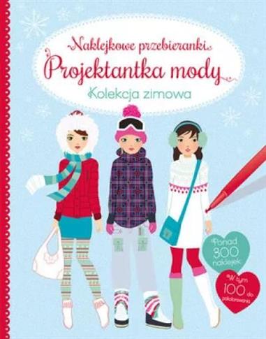 Naklejkowe przebieranki. Projektantka mody. Kolekc