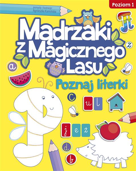 MĄDRZAKI Z MAGICZNEGO LASU. POZNAJ LITERKI. POZIOM