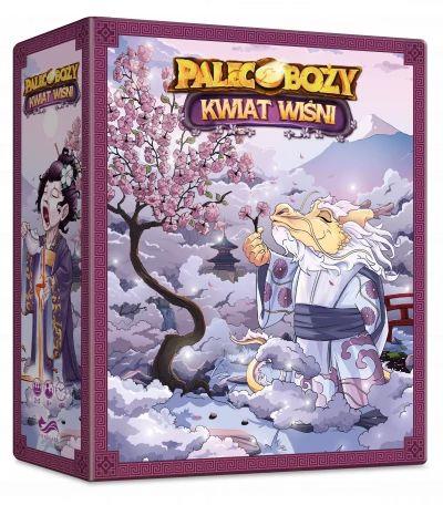 Palec boży. Kwiat wiśni