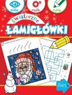 PAKIET: NAKLEJAM I KOLORUJE BN/ŚWIĄTECZNE ŁAMIGÓWK