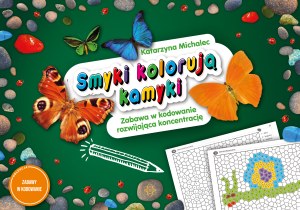 Smyki kolorują kamyki Zabawa w kodowanie rozwijająca koncentrację