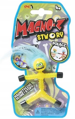 MAGNO-Z STWORY EPEE FIGURKA LUDZIK MAGNETYCZNA ŻÓŁ