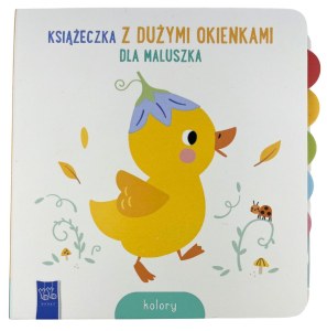 Kolory. Książeczka z dużymi okienkami dla maluszka