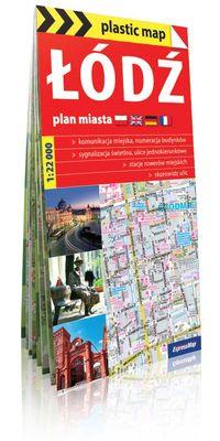 ŁÓDŹ. FOLIOWANY PLAN MIASTA 1:22 000