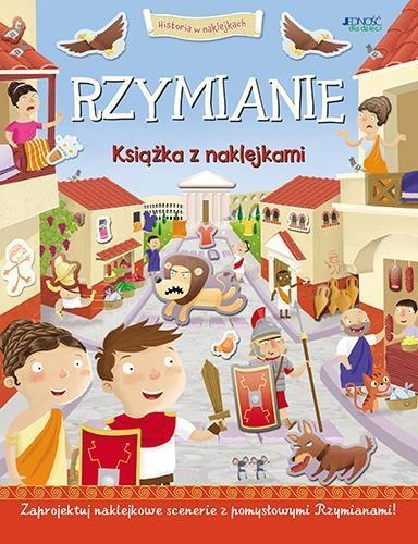 RZYMIANIE KSIĄŻKA Z NAKLEJKAMI