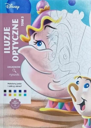 ART THERAPY. KOLOROWANKA ANTYSTRESOWA. DISNEY. ILU