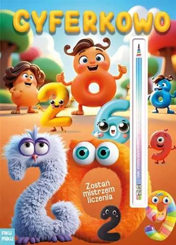 CYFERKOWO Z TĘCZOWYM OŁÓWKIEM