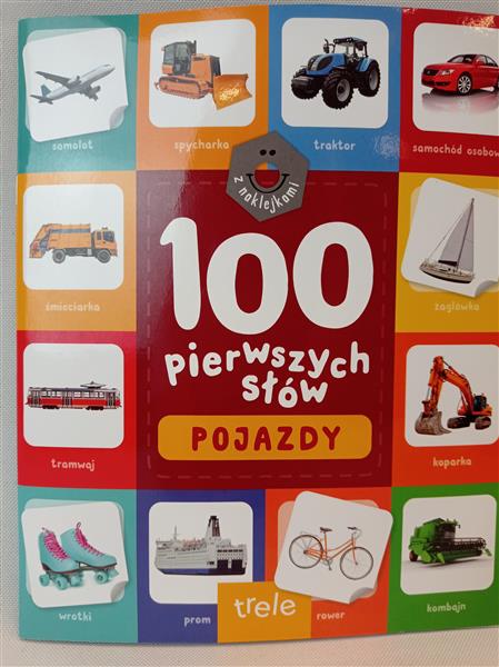 100 PIERWSZYCH SŁÓW. POJAZDY