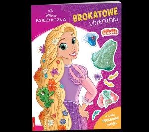 Księżniczka Brokatowe ubieranki SDLB-9107