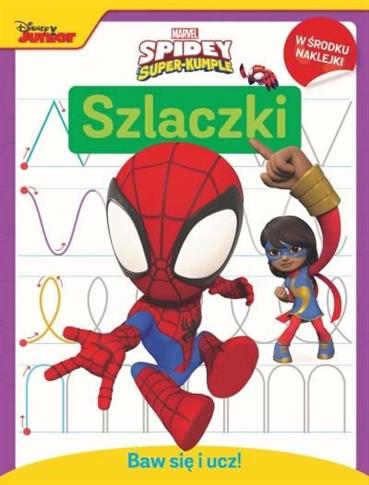Baw się i ucz! Szlaczki. Marvel Spidey