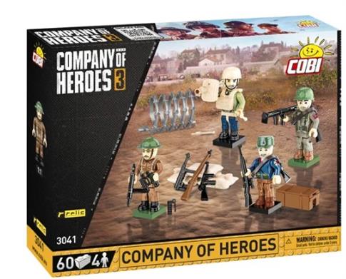 Cobi, klocki, COMPANY OF HEROES 3, Figurines & Acc