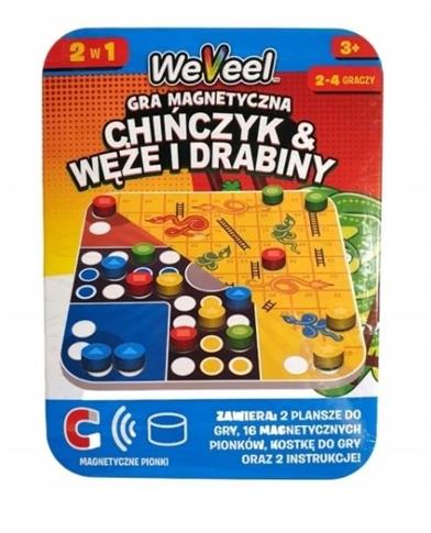 WEVEEL GRA MAGNETYCZNA CHIŃCZYK I WĘŻE I DRABINY