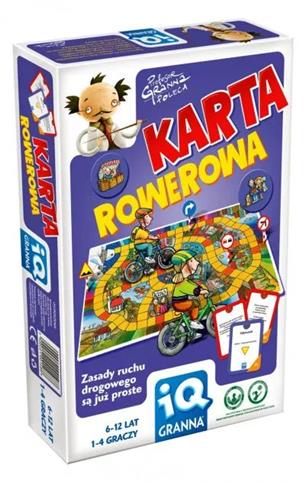 Granna IQ, gra logiczna Karta Rowerowa