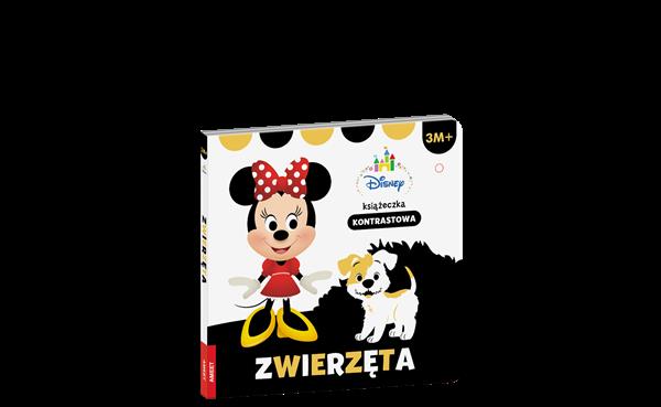 DISNEY MALUCH. KSIĄŻECZKA KONTRASTOWA. ZWIERZĘTA