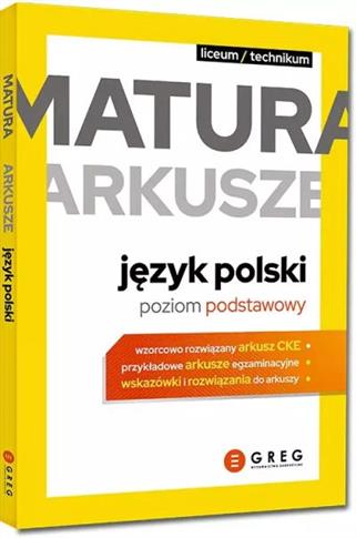 MATURA. ARKUSZE. JĘZYK POLSKI