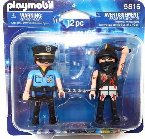 PLAYMOBIL 5816 LUDZIKI ZESTAW POLICJANT + ZŁODZIEJ
