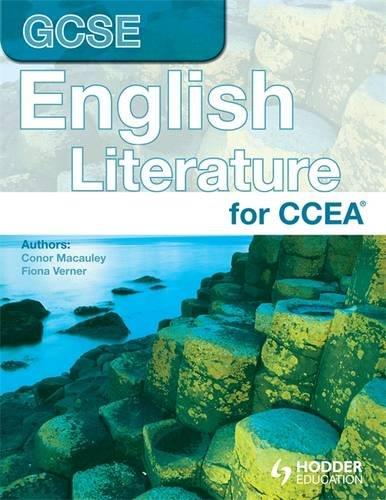 CCEA GCSE IN ENGLISH LITERATURE