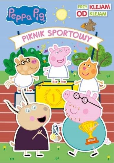 ŚWINKA PEPPA. PRZYKLEJAM, ODKLEJAM. PIKNIK SPOR?