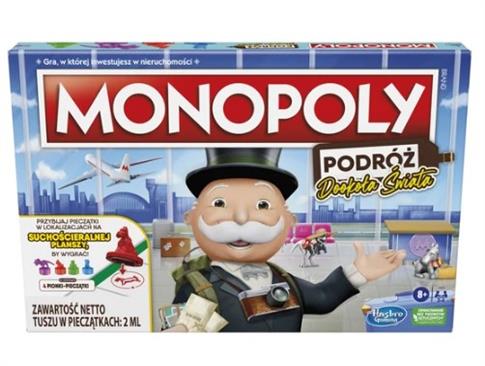 MONOPOLY PODRÓŻ DOOKOŁA ŚWIATA