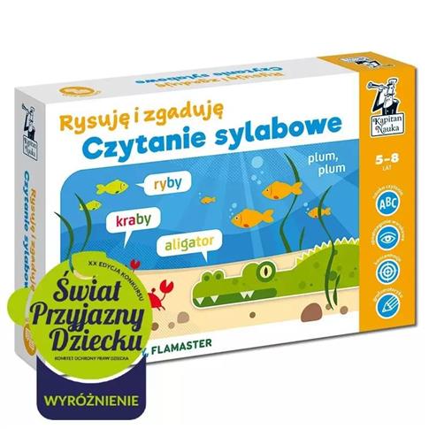 Czytanie sylabowe. Rysuję i zgaduję, wydanie 2