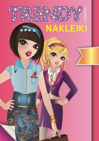 TRENDY MODEL NAKLEJKI PINK