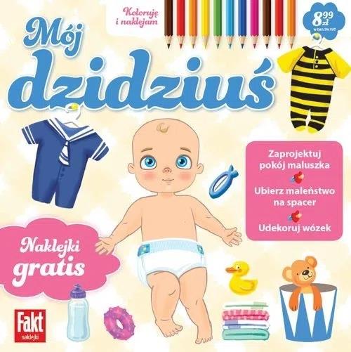 MÓJ DZIDZIUŚ. NAKLEJAM I KOLORUJĘ
