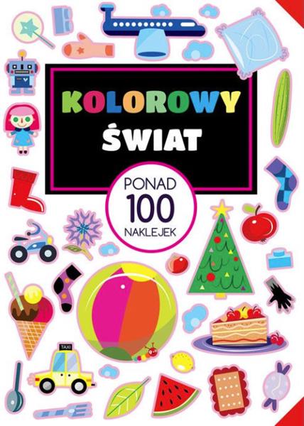 PONAD 100 NAKLEJEK. KOLOROWY ŚWIAT