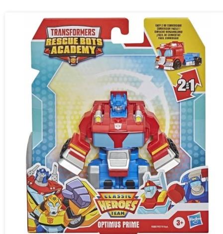 TRANSFORMERS RESCUE BOTS ACADEMY OPTIMUS PRIME 2W1
