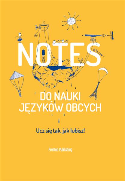 NOTES DO NAUKI JĘZYKÓW OBCYCH, ŻÓŁTY